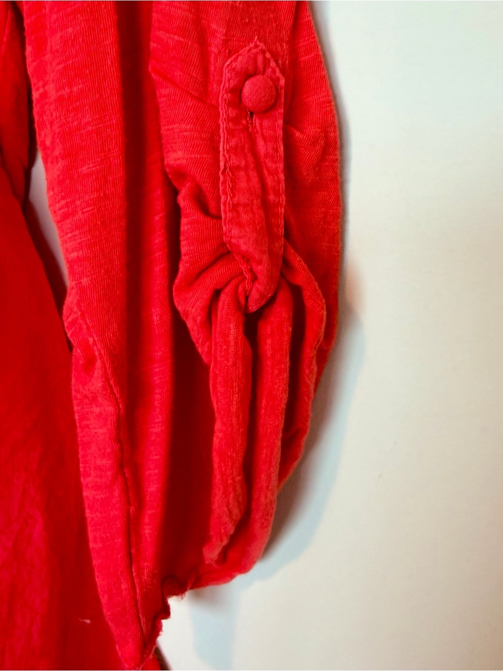 Nine West Vintage America Coral Embroidered Lightweight Peasant Top | Size XXL - Picture 3 of 5